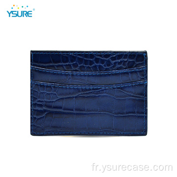 NOUVEAU DESIGN RFID Crocodile authentique Cardhoder en cuir